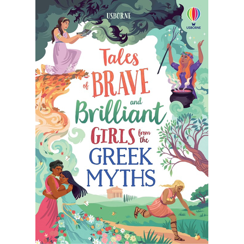 หนังสือภาษาอังกฤษ-tales-of-brave-and-brilliant-girls-from-the-greek-myths-hardcover