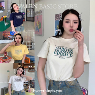 พร้อมส่ง👕Marithe - W Classic เสื้อยืดสุดฮิตเนื้อผ้าดีมาก (งานเทียบแท้)ดูป้ายTAGก่อนกดสั่งมีป้ายVALENและLOL