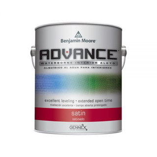 สีทาเฟอร์นิเจอร์ภายในกึ่งเงา รุ่น Advance Satin (792) ยี่ห้อ เบนจามินมอร์ Benjamin Moore สีทาบิวท์อิน สีทาประตู สีทาวงกบ