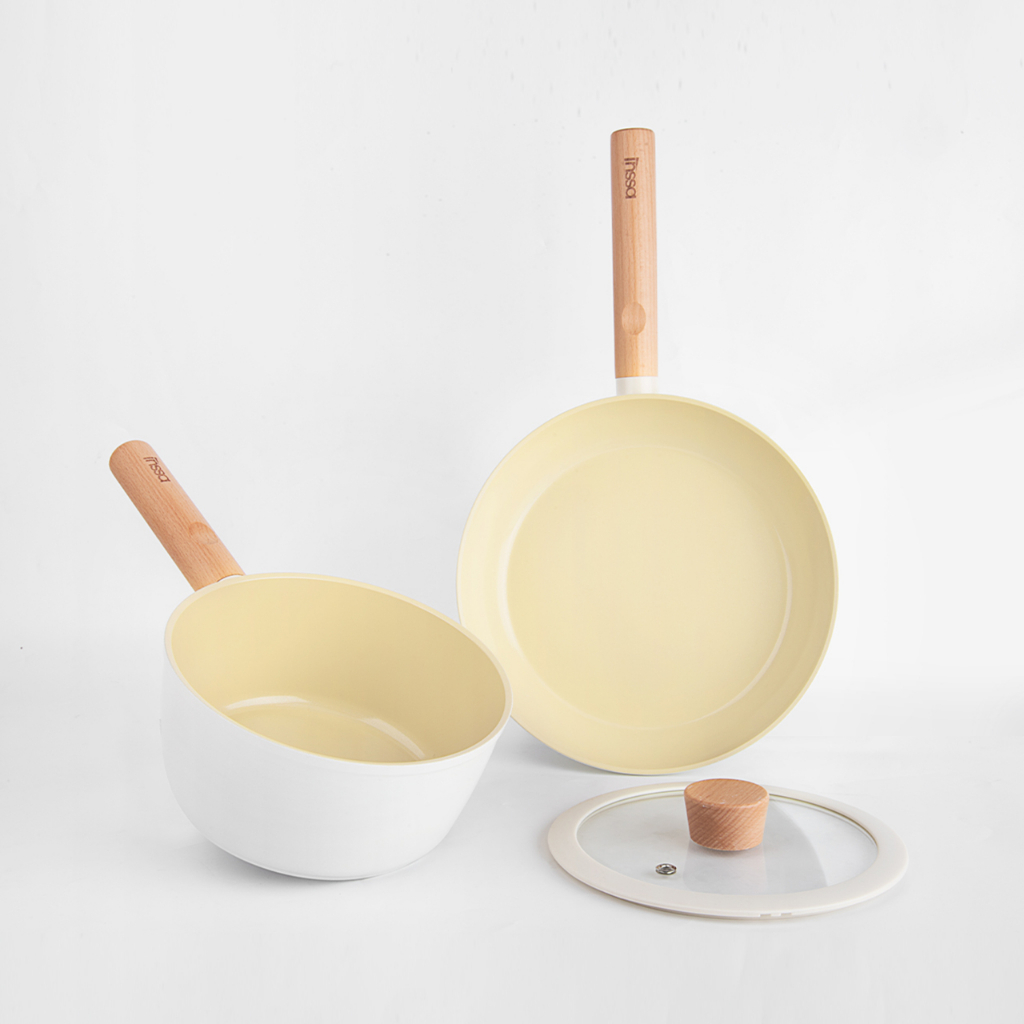 Simplus กะทะ หม้อ กระทะ 18/24CM กระทะ/28CM wok/24CM หม้อซุป/18CM หม้อนม ...