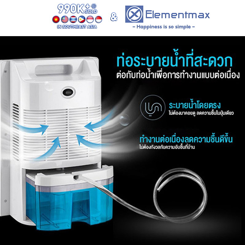 elementmax-เครื่องลดความชื้น-จำเป็นสำหรับวันฝนตก-dehumidifiers-เครื่องลดความชื้นในครัวเรือน-ห้องนอนห้องนั่งเล่น-เครื่องเ