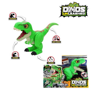 Dinos Unleashed หุ่นไดโนเสาร์ T-Rex Jr walks and roars