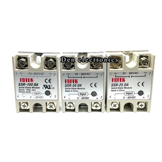 SSR Solid State Module DC-AC  SSR10DA,  SSR25DA,  SSR40DA,  SSR50DA,  SSR75DA,  SSR100DA