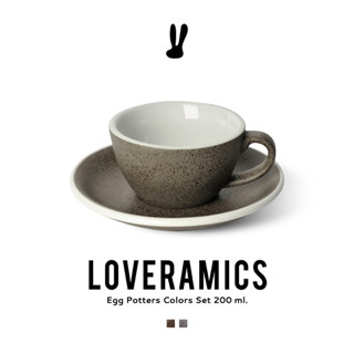 LOVERAMICS l รุ่น Egg Potters Colors Set l ขนาด 200ml. l Ceramic Mug l แก้วเซรามิค l แก้วดื่มกาแฟ l ร้าน CASA LAPIN