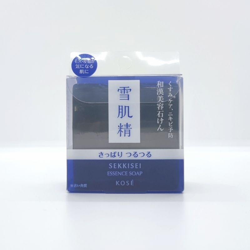 kos-sekkisei-essence-soap-120-g-สบู่ดำล้างหน้าสูตรปรับปรุงใหม่