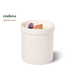 endota Intention Candle - Balance เทียนหอม มาพร้อมหิน Amethyst