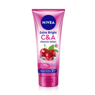 Nivea Extra Bright C&amp;A Vitamin Lotion 320ML นีเวีย เอ็กซ์ตร้า ไบร์ท ซีแอนด์เอ วิตามิน โลชั่น 320มล.