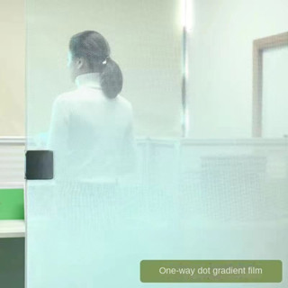 ☃❖จัดส่งฟรี dot gradient ฟิล์ม one - way two - way office พาร์ทิชันกระจกฝ้าฟิล์มโปร่งแสงทึบแสง sticker