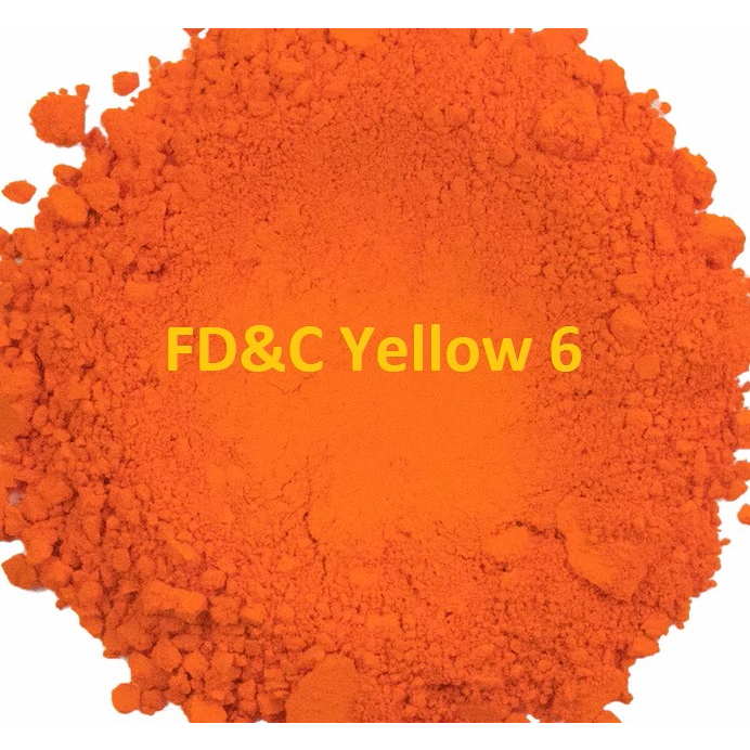 FD&C Yellow 6 CI.No.15985 (สีเหลืองละลายน้ำ) Shopee Thailand