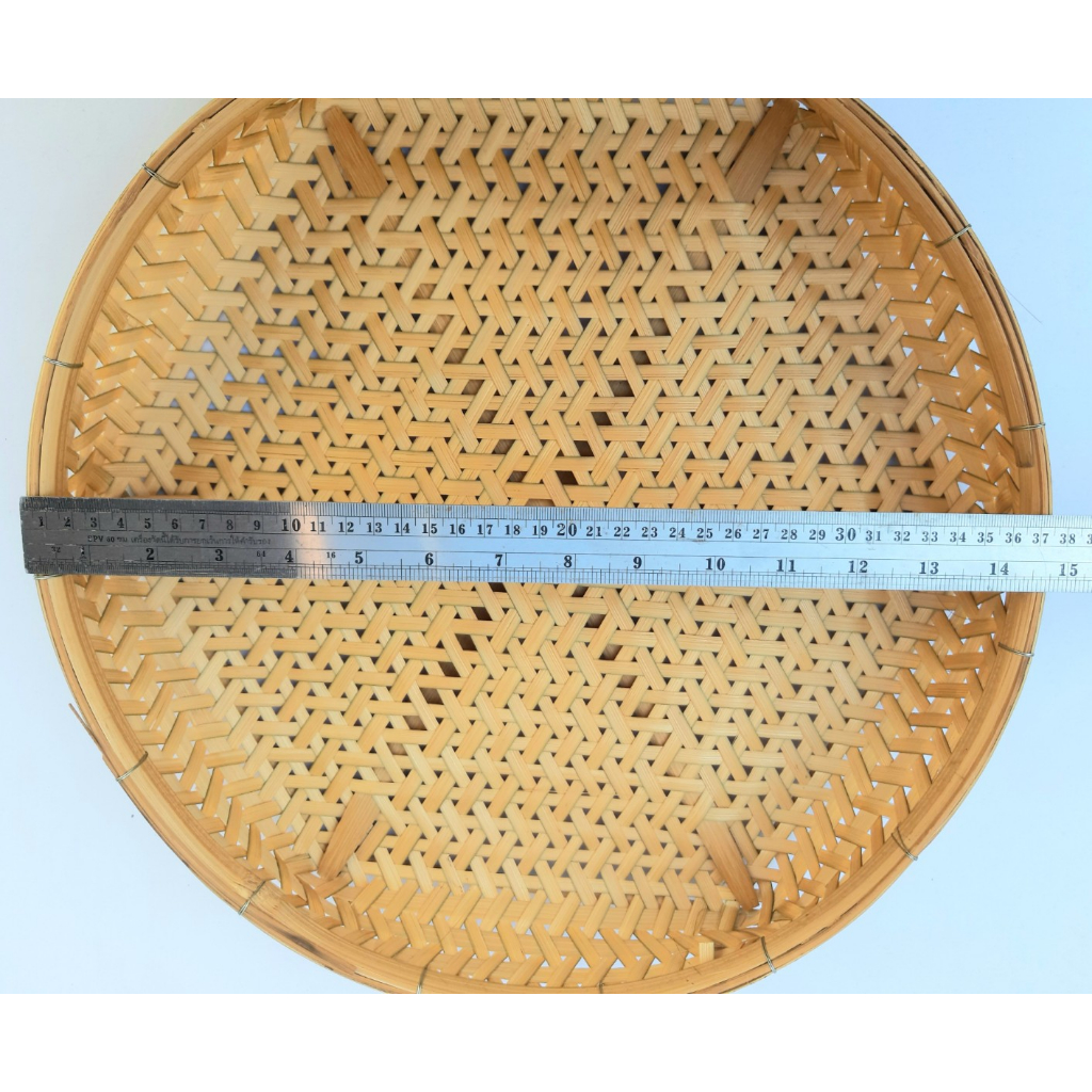 กระจาดไม้ไผ่-เส้นผ่าฯ-37-ซม-ทำด้วยไม้ไผ่-จากภูมิปัญญาชาวบ้าน-สำหรับใส่สิ่งของ