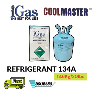 น้ำยาแอร์ R134a  IGAS (13.6 กก) น้ำยาแอร์ R-134a i-Gas 13.6Kg น้ำยาแอร์ REFRIGERANT R134A i-Gas 13.6 สารทำความเย็น R134A