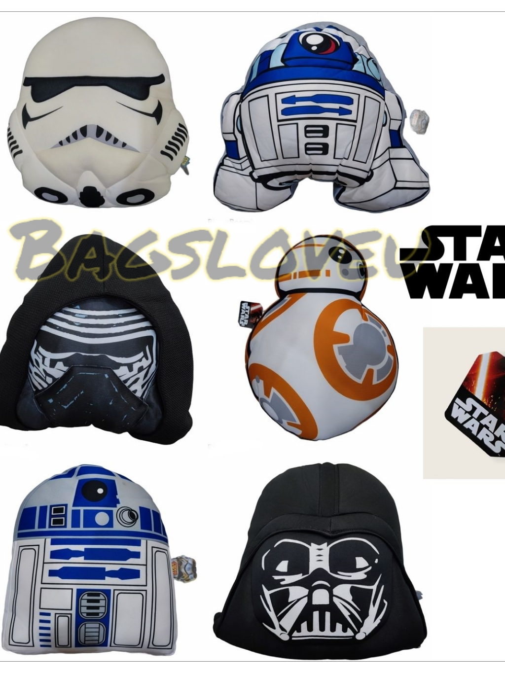 สตาร์วอร์-ตุ๊กตาสตาร์วอร์-หมอน-star-wars-ดาร์ธเวเดอร์-r2d2-bb8-สตอร์มทรูปเปอร์-ลิขสิทธิ์แท้-ไคโลเรน