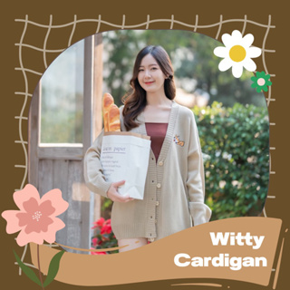 Witty Cardigan Beige Color