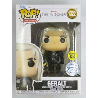 Funko Pop The Witcher - Geralt [เรืองแสง] #1322 (กล่องมีตำหนินิดหน่อย)