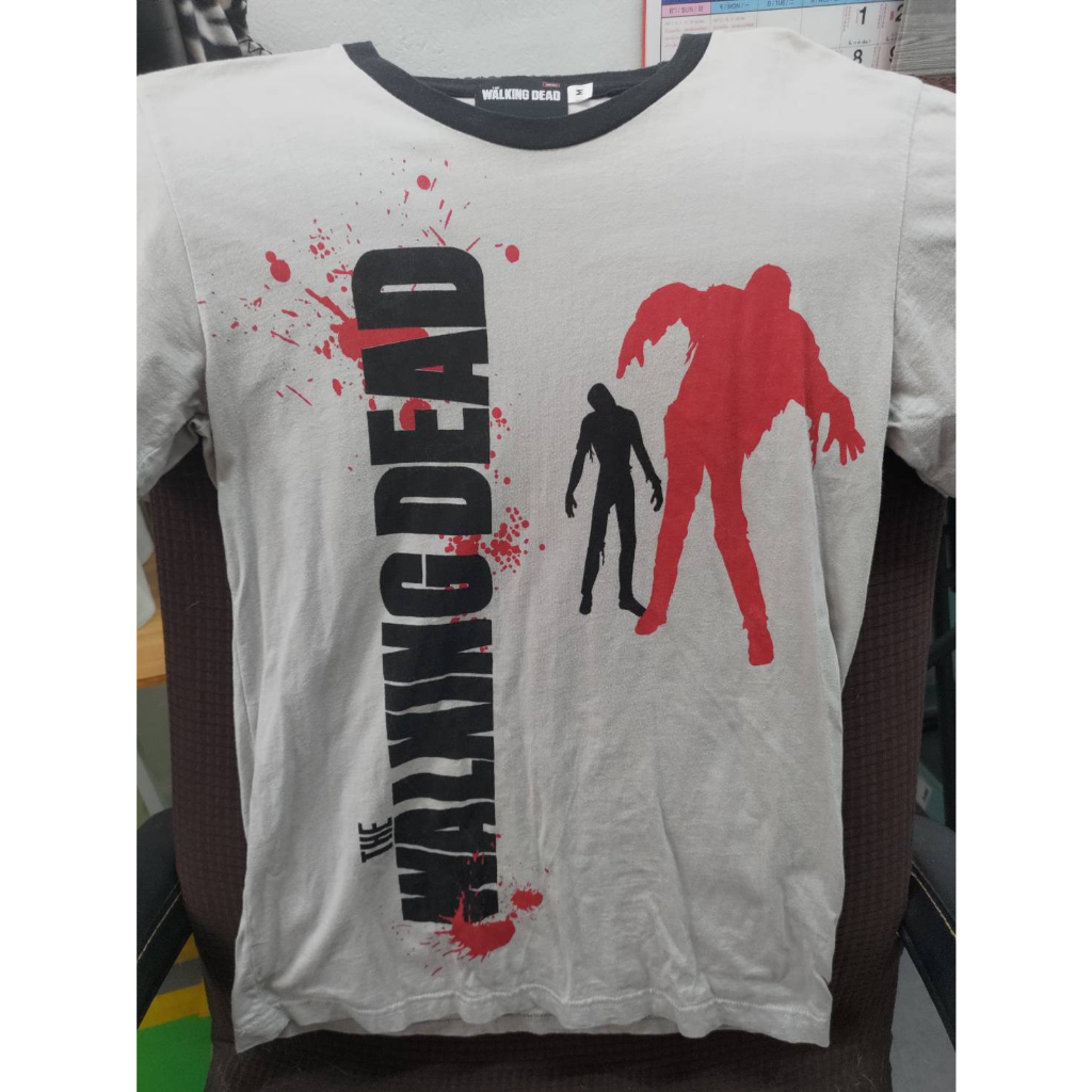 เสื้อยืด-the-walking-dead-ลิขสิทธิ์แท้-amc-ไซส์-m-limited-edition