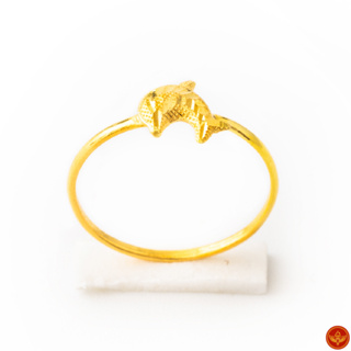 ภาพหน้าปกสินค้าLSW แหวนทองคำแท้ 0.6 กรัม ลายปลาโลมา RZ-44 ซึ่งคุณอาจชอบราคาและรีวิวของสินค้านี้