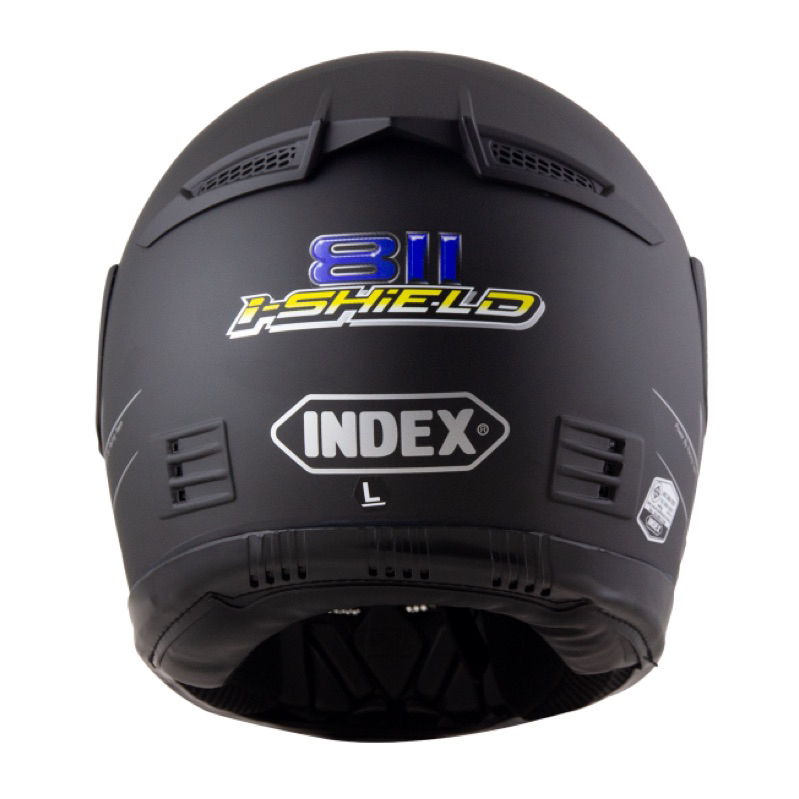 index-หมวกกันน็อคเต็มใบ-รุ่น-811-i-shield-หน้ากาก-2-ชั้น-ดำด้าน