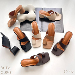 รองเท้าส้นสูงหูหนีบ แบรนด์ NIWA Shoes BT-513