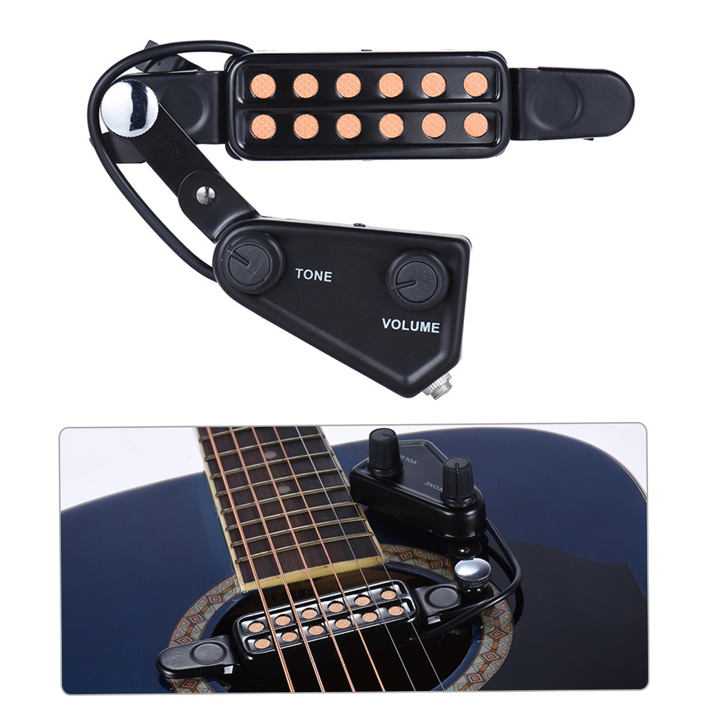 12-hole-guitar-pickup-กีต้าร์โปร่ง-ปิ๊กอัพกีตาร์โปร่ง-ปิ๊กอัพกีต้าร์โปร่ง-ปรับระดับเสียงได้-ปิ๊กอัพกีตาร์โปร่ง-ปิ๊กอัพกี