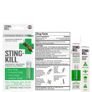 ของแท้ 100%  Sting-kill Extermal Anesthetic แบบใช้แล้วทิ้ง ราคา 350 บาท