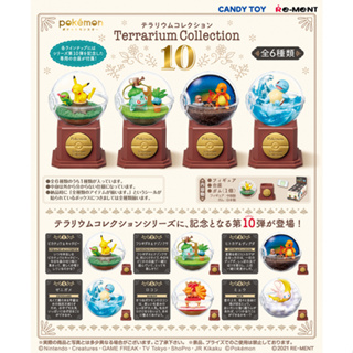 Rement  Pokemon Terrarium Collection 10  รีเม้นท์ ของสะสมจิ๋ว สุดน่ารักจากญี่ปุ่น  การ์ตูนโปเกมอน งานสะสมของแท้