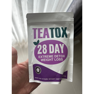 Tea Tox ชาดีท๊อกซ์สุดโหดสายแข็งเท่านั้น สูตร 28 วัน