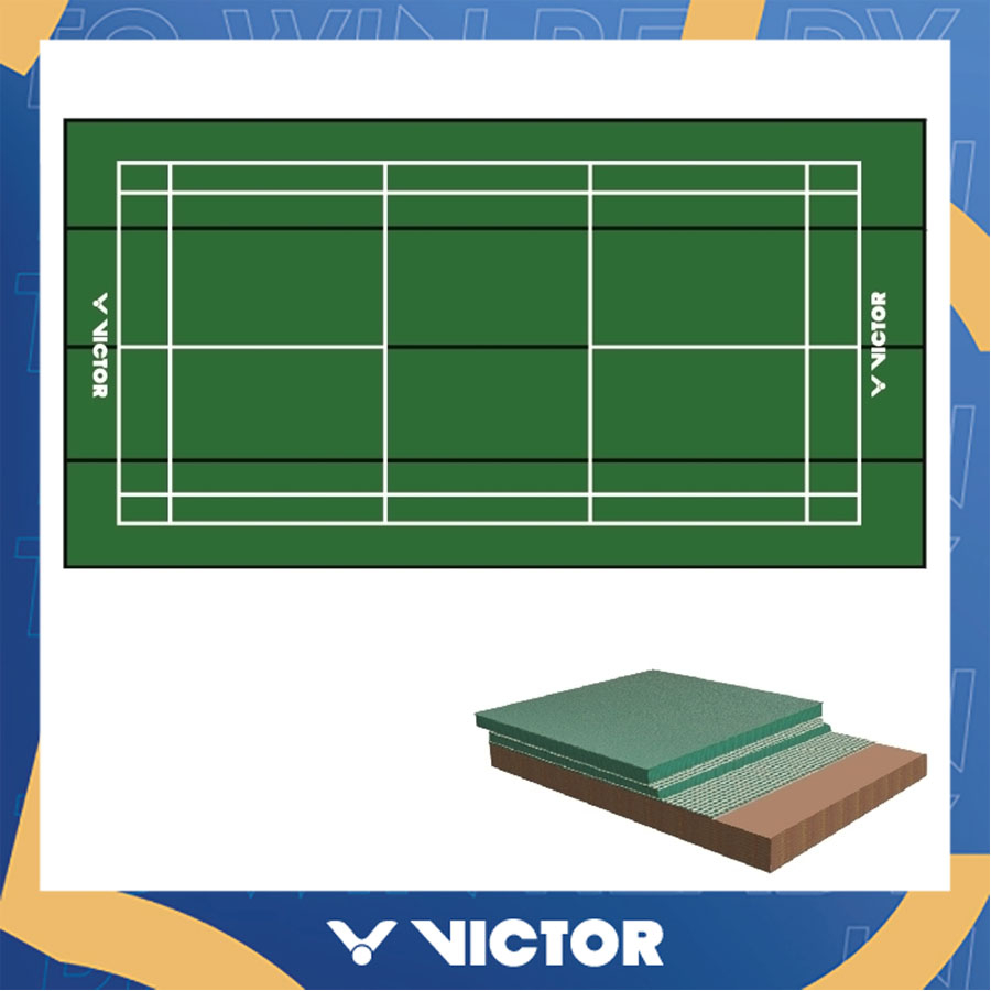 Victor Courts Badminton พื้นสนามแบดมินตัน รุ่น C-7059 | Shopee Thailand