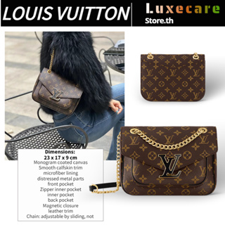 หลุยส์ วิตตอง👜Louis Vuitton PASSY Women/Shoulder Bag /กระเป๋าโซ่