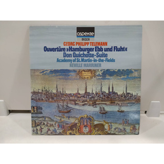 1LP Vinyl Records แผ่นเสียงไวนิล GEORG PHILIPP TELEMANN Ouvertüre »Hamburger Ebb und Fluht&lt;   (J22B139)