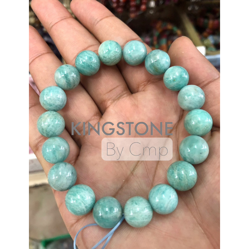 กำไลหินแอมะซอไนต์-amazonite-50-discount-หินแห่งความหวัง-premium-grade