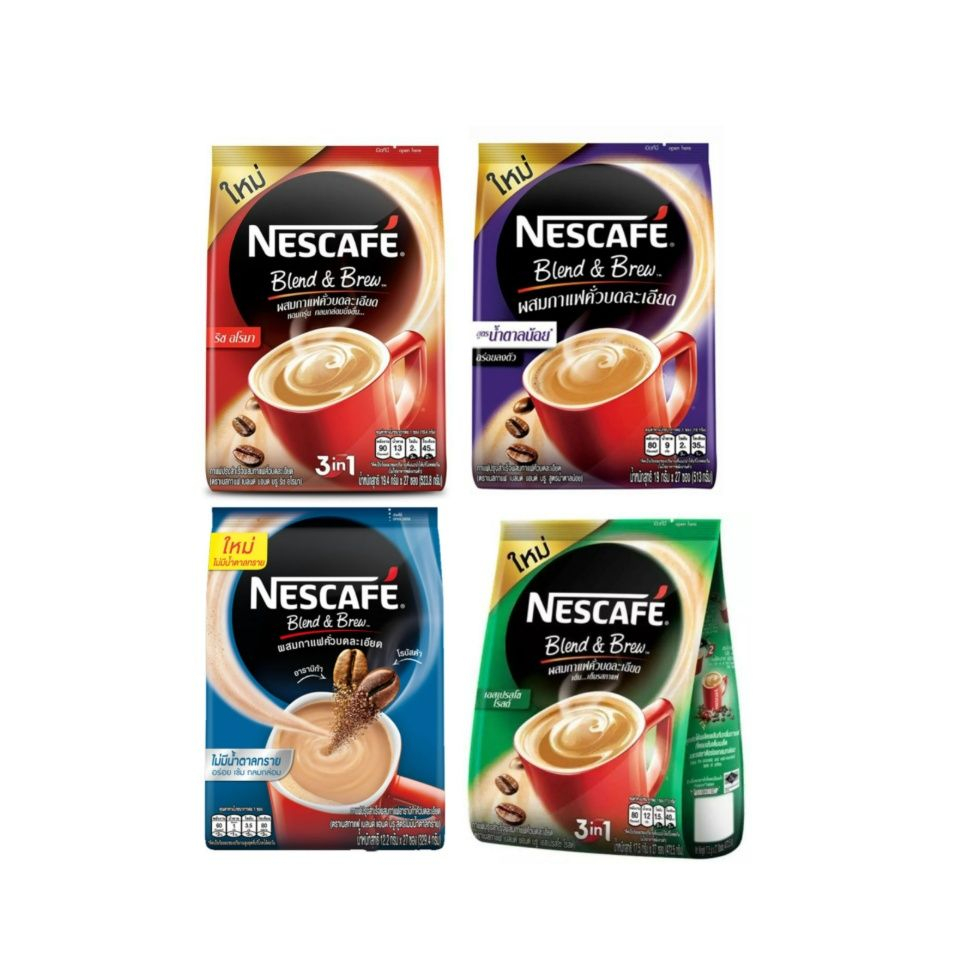เนสกาแฟ-nescafe-3in1-27-ซอง-blend-amp-brew-instant-coffee-3in1-เนสกาแฟ-เบลนด์-แอนด์-บรู-กาแฟปรุงสำเร็จ-3อิน1-กาแฟซอง