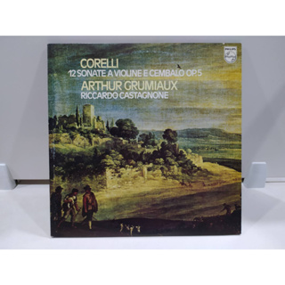 2LP Vinyl Records แผ่นเสียงไวนิล  CORELLI 12 SONATE A VIOLINE E CEMBALO OP.5   (J22D136)