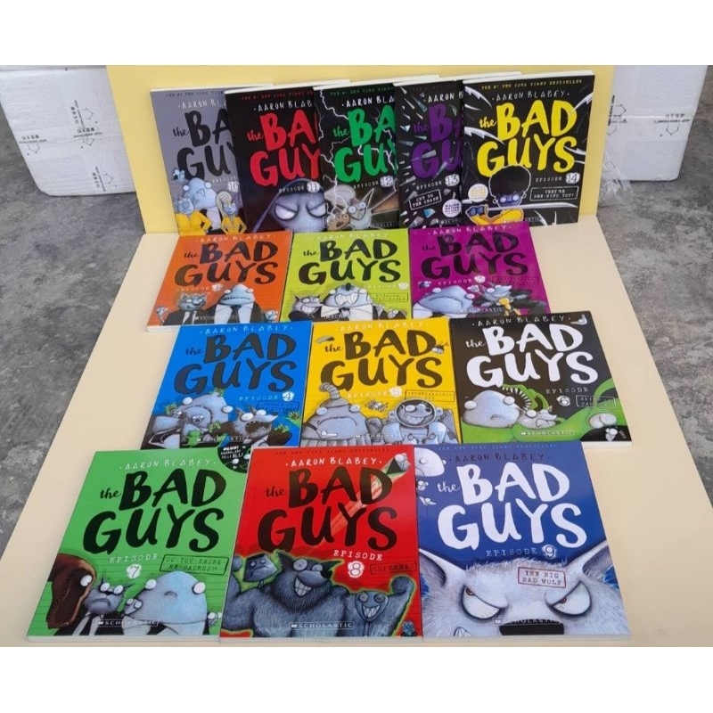 หนังสือชุด Bad Guys หนังสือการ์ตูน ภาษาอังกฤษ Comic Book หนังสือเด็ก ...