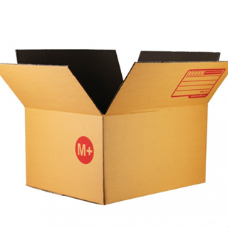 กล่องพัสดุ M+ กล่องมือสอง ราคาถูก กล่องลังกระดาษ กล่องลูกฟูก กล่องขนของ ขนย้าย เก็บของ กล่องเคอรี่ คุ้มค่า รักโลก