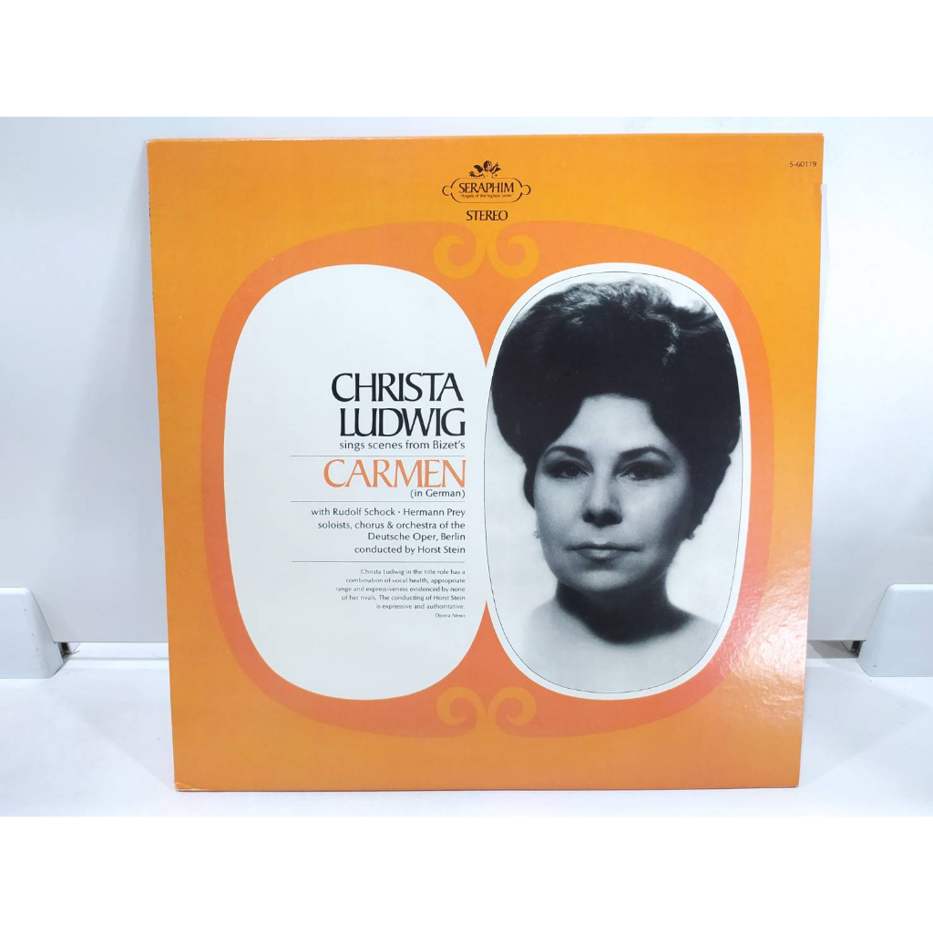 1lp-vinyl-records-แผ่นเสียงไวนิล-christa-ludwig-sings-scenes-from-bizets-carmen-j22d235