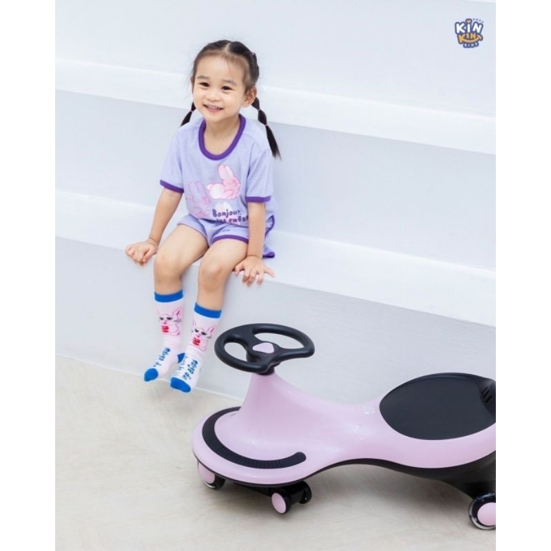 พร้อมส่ง-สีใหม่-kinkinkids-balance-handle-car-รถบาลานซ์ดุ๊กดิ๊กสุดน่ารัก