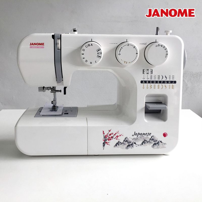 janome-จักรเย็บผ้า-omj508jp-19ลาย-japanese-จักรกระเป๋าหิ้ว-แบรนด์ญี่ปุ่น-จักรเย็บผ้าไฟฟ้า