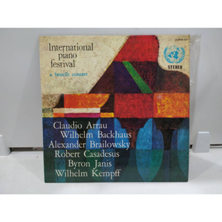 1LP Vinyl Records แผ่นเสียงไวนิล  International Piano Festival: A Benefit Concert  (E2A54)