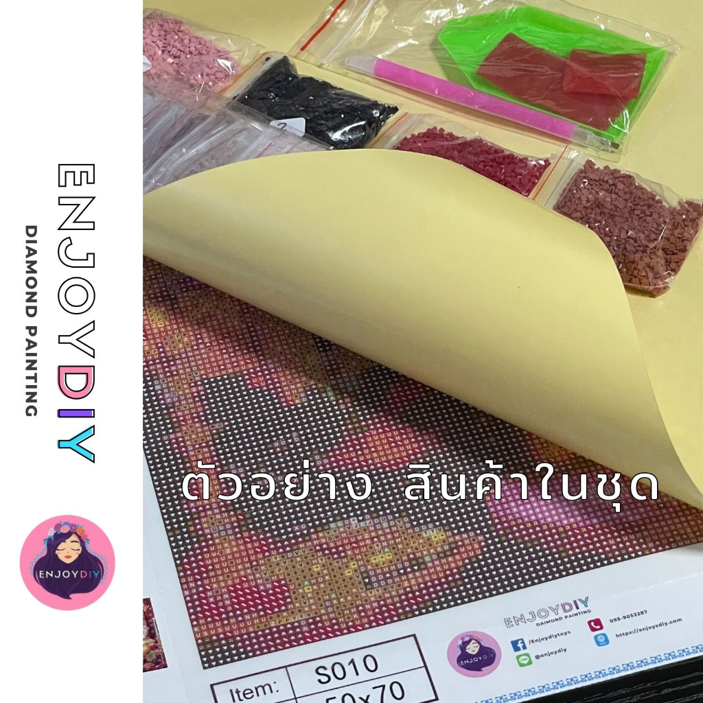 ครอสติสคริสตัล-5d-diy-diamond-painting-แบบเม็ด-ลาย-แจกัน-ผีเสื้อ-ติดเต็ม-เม็ดกลม-enjoydiy-พร้อมส่งจากไทย