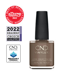 CND VINYLUX สีทาเล็บกึ่งเจล สี Rubble 0.5 oz. (15 ml.) นำเข้าจากอเมริกา