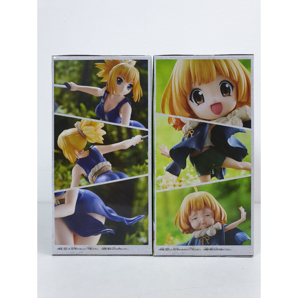 ฟิกเกอร์แท้-dr-stone-ishigami-senkuu-suika-kohaku-nanami-ryuusui-figure-of-stone-world-bandai-spirits