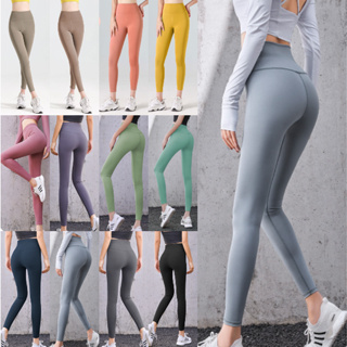 (YOGA-005) กางเกงเลกกิ้ง กางเกงโยคะขายาว กางเกงออกกำลังกายผู้หญิง