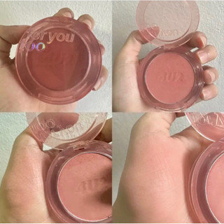 4U2 For You Too Moji Blush บลัชออนเนื้อโมจิ นุ่ม บางเบา. j03