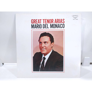 1LP Vinyl Records แผ่นเสียงไวนิล  GREAT TENOR ARIAS MARIO DEL MONACO  (E2F71)
