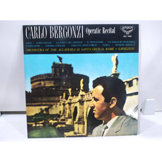 1LP Vinyl Records แผ่นเสียงไวนิล   CARLO BERGONZI Operatic Recital   (E4A41)