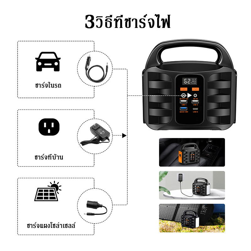 โค้ดลด-lairtpow-t101-power-station-42000mah-155wh-แบตเตอรี่สำรองไฟ-แบตเตอรี่ups-power-box