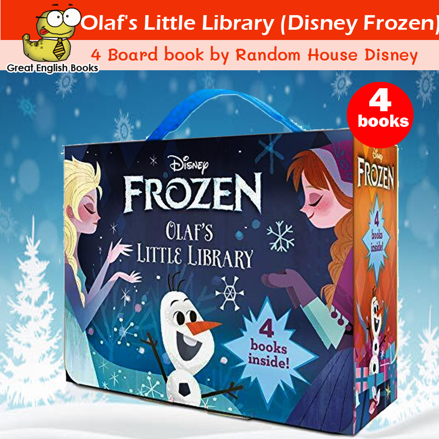 (ใช้โค้ดรับcoinคืน10%ได้) Original* หนังสือนิทานบอร์ดบุ๊ค Frozen Olaf's ...