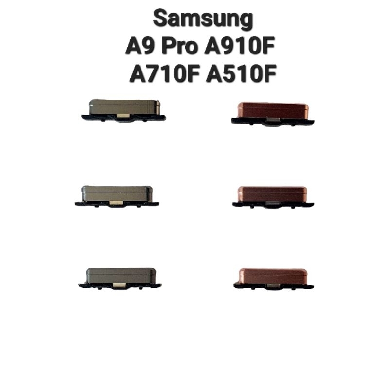 Samsung A9pro A910F A710F A510F A9 Pro ปุ่มสวิตซ์ ปุ่มเปิดปิด ปุ่มเพิ่ม ...