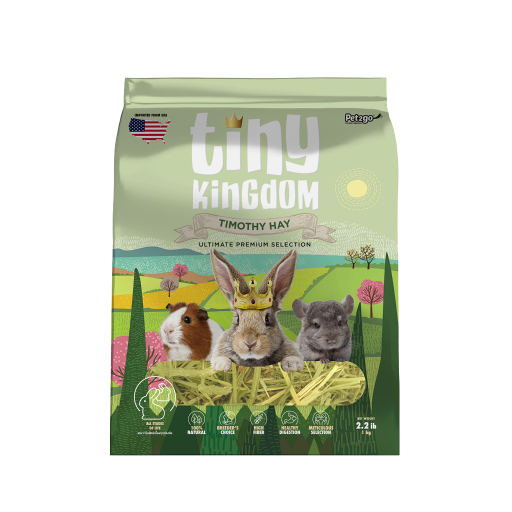 pet2go-tiny-kingdom-alfalfa-hay-เพ็ททูโก-ไทนี่-คิงด้อม-หญ้าอัลฟัลฟ่าสำหรับกระต่ายและสัตว์ฟันแทะ-อัลติเมทพรีเมี่ยม-450-ก