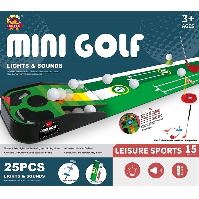 mini-golf-ของเล่นกอล์ฟ-เกมพลัทกอล์ฟ-มีไฟมีเสียง